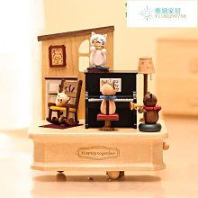 木質sankyo八音盒天空之城女生生日禮物定制照片音樂盒送女友情人-特價 歷史價格詳細信息
