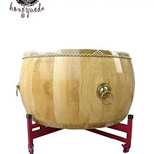 大鼓原木鼓椿木白茬鼓正宗黃牛皮鼓大鼓牛皮鼓實木鼓寺廟鼓鑼鼓小堂鼓 歷史價格詳細信息