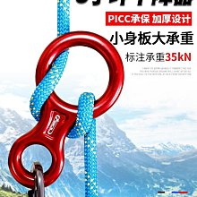 登山安全 戶外攀巖速降裝備8字環下降器牛角八字環速降器索降環高空緩降器 歷史價格詳細信息