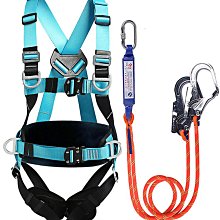 全身式電工安全 戶外高空作業 加厚安全帶安全繩各種規格 歷史價格詳細信息