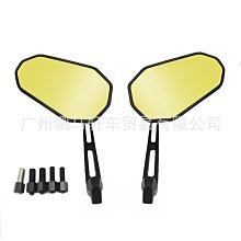 電動后視鏡反光鏡通用三輪摩托車倒后鏡倒車鏡小圓鏡子改裝~特價 歷史價格詳細信息