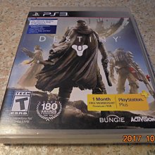 PS3 天命 Destiny (日文版) **(二手片-光碟約9成8新)【台中大眾電玩】 歷史價格詳細信息