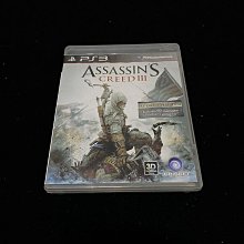 PS3 刺客教條 3 Assassin's Creed III (中文版)**(二手片-光碟約9成5新)【台中大眾電玩】 歷史價格詳細信息