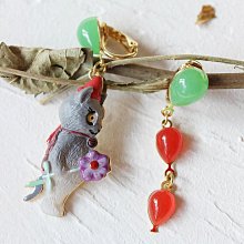 紅色不對稱珍珠耳釘女輕奢高級感氣質耳飾品新款小眾獨特秋冬耳環 歷史價格詳細信息