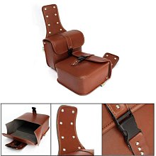 復古機車邊包姜戈滑板車改裝尾包帶鎖側面防水包電動車騎行包 歷史價格詳細信息