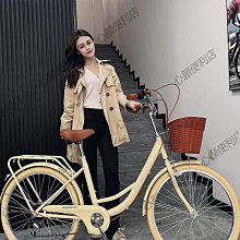 自行車女通勤輕便單車上班代步實心胎普通24寸26大學生男成人大人【心願便利店】 歷史價格詳細信息