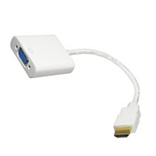 hdmi轉vga高清線 HDMI轉換線 VGA連接線 電腦顯示器投影連接線1米 vja帶音頻延長 ps4游戲機swtich高清hami線-心願便利店 歷史價格詳細信息