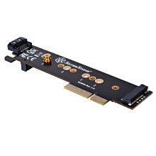 銀欣 ECM28 1槽 NVMe SSD 和1槽SATA M.2 SSD 轉PCIe x4 1U 轉接卡 廠商直送 歷史價格詳細信息