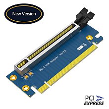 PCI-E 16X轉向卡PCI-E顯卡轉接卡 90度轉向卡寬4.1 PCI-E轉換卡正 歷史價格詳細信息