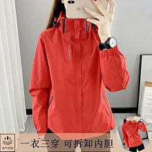女童沖鋒衣三合一可拆卸春秋2023新款防風中大兒童秋冬裝女孩外套【zero潮流屋】 歷史價格詳細信息