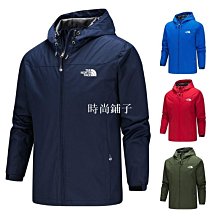 衝鋒衣 大碼登山服 熱賣爆款 啄木鳥大碼外套男青中年春秋薄款衝鋒衣寬鬆加絨加厚夾克防水防風-潮男服飾 歷史價格詳細信息