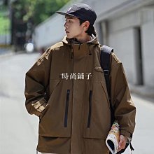 日系戶外連帽機能工裝外套男長袖寬鬆半拉鏈防風衝鋒衣夾克m-2xl 連帽外套 風衣外套 長袖帽t 運動外套 防風外套-潮男服飾 歷史價格詳細信息