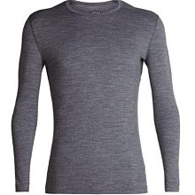 【Icebreaker 男 Oasis素色圓領長袖上衣 BF200《黑》】104365/保暖羊毛衫/機能服/內/悠遊山水 歷史價格詳細信息