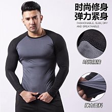 高彈運動緊身衣服男長袖短袖速干t恤跑步健身籃球訓練套裝打底衣 歷史價格詳細信息