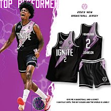 新款準者籃球服套裝男女大學生cuba比賽印字號美式籃球服球衣定製 歷史價格詳細信息