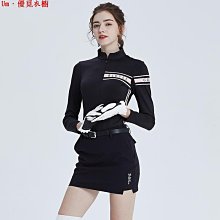新款高爾夫高爾夫服裝女套裝上衣衣服韓版修身吸汗透氣POLO衫夏短袖短裙GOLF EX54-名流旗艦 歷史價格詳細信息