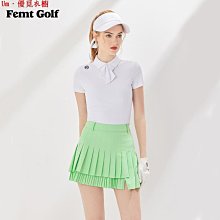 Um·優覓 高爾夫 golf韓國原單24春夏高爾夫服裝女裝速干運動防走光短裙網球羽毛球 歷史價格詳細信息