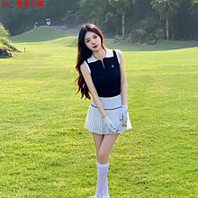 Um·優覓 高爾夫 golf韓國原單24春夏高爾夫服裝女裝速干運動防走光短裙網球羽毛球 歷史價格詳細信息