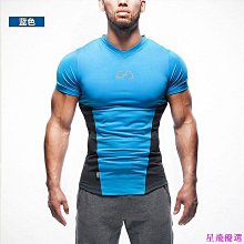 夏季健身短袖男 速乾緊身衣 肌肉兄弟 跑步訓練服 排汗透氣高彈內搭衫 夏季 涼感 舒適 歷史價格詳細信息