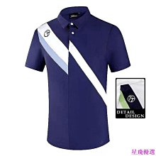 2024春夏款高爾夫男裝 Polo衫T恤男運動休閒服裝3D印花百搭-至簡原創 歷史價格詳細信息
