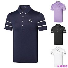 夏季高爾夫服裝男士短袖戶外休閒運動POLO衫速乾透氣GOLF衣服高級-22號穿搭 歷史價格詳細信息