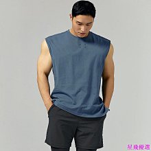夏季無袖背心男肌肉潮牌健身房跑步訓練無袖寬鬆運動T恤速乾上衣 歷史價格詳細信息