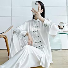 新款八段錦練功服女2024夏季高端亞麻棉麻太極服太極拳武術服春秋 歷史價格詳細信息