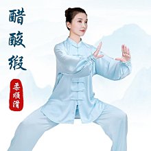 太極服男新款夏季牛奶絲短袖八段錦太極拳練功服中國風武術表演服 歷史價格詳細信息