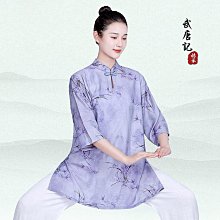 夏季棉太極服女中袖太極拳練功服男薄款短袖武術服專供 歷史價格詳細信息