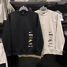 NIKE 耐吉 耐克圓領衛 加絨衛衣 肥大碼胖子 情侶裝運動休閒寬鬆帽T 大學T上衣風衣套頭衫打底衫加厚 283798 歷史價格詳細信息