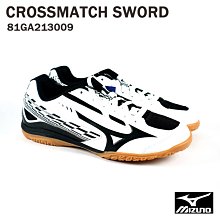 Mizuno 美津濃 桌球鞋 Crossmatch Sword 2 男鞋 女鞋 黑 藍 輕量 支撐 止滑 運動鞋 美津濃 81GA2430-03 歷史價格詳細信息