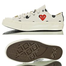 Converse X CDG Play Chuck 70 White 愛心 米白 歷史價格詳細信息