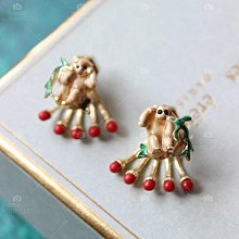 【企鵝北美代購】法國Les Nereides琺瑯釉首飾品 白天鵝白珍珠 耳環耳掛耳鉤 氣質 歷史價格詳細信息