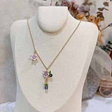 【企鵝北美代購】法國Les Nereides 菜圃系列 漸變花菜 卷心菜 蝸牛鑲鉆 項鏈吊墜 歷史價格詳細信息