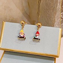 【企鵝北美代購】法國 Les Nereides小美人魚系列 迷人的美人魚 鑲鉆耳釘耳夾 歷史價格詳細信息