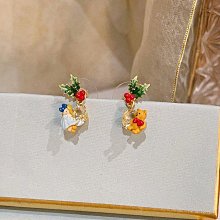 【企鵝北美代購】法國 Les Nereides小美人魚系列 迷人的美人魚 鑲鉆耳釘耳夾 歷史價格詳細信息