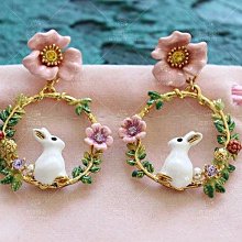 【企鵝北美代購】法國 Les Nereides小美人魚系列 迷人的美人魚 鑲鉆耳釘耳夾 歷史價格詳細信息