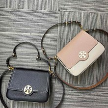 TORY BURCH 新款 荔枝紋浮雕LOGO釦式對開短夾禮袋組黑色 歷史價格詳細信息