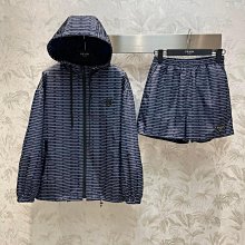 PRADA 三角品牌黑直紋皮革翻蓋長夾-票卡夾 歷史價格詳細信息