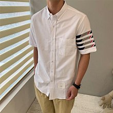 【三森奢品】ThomBrowne厚款格紋潮流外套男女款翻領休閑小香風襯衫 歷史價格詳細信息