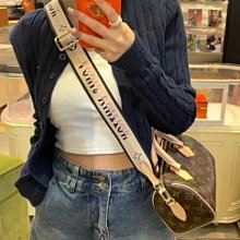 奢品Speedy25包包無肩帶改造背帶LV配件老花枕頭包寬包帶斜挎肩帶-KBY科貝 歷史價格詳細信息