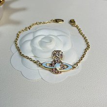 Vivienne西太後土星滿珍珠手鏈 金銀兩色可選 簡約百搭手鏈 首飾代購# 歷史價格詳細信息