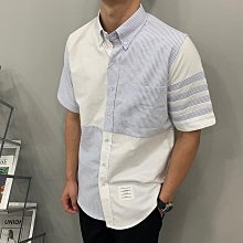 【三森奢品】ThomBrowne厚款格紋潮流外套男女款翻領休閑小香風襯衫 歷史價格詳細信息