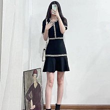 黑色針織連衣裙女寬松庶肚打底裙秋冬大碼內搭毛衣裙過膝長裙子超長裙-雅閣精品 歷史價格詳細信息