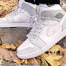 Nike Air Jordan 1 mid AJ1 復古 時尚 中幫 白綠 運動 籃球鞋 CZ0774-300 女款 歷史價格詳細信息