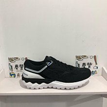 Mizuno 美津濃  男款 慢跑鞋 WAVE SKYRISE 4 一般型 柔軟 穩定 -黑灰- J1GC230954 歷史價格詳細信息