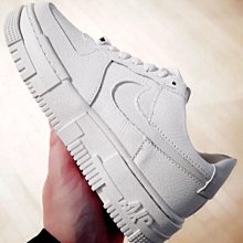 Nike Air Force 1Pixel 像素 灰白 女款 休閒 步 DC1160-100 現貨慢跑鞋【ADIDAS x NIKE】 歷史價格詳細信息