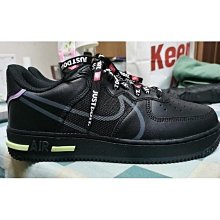 Nike Air Force 1 React QS 反光 男 女 骨白 冰藍 板 CQ8879-100 現貨慢跑鞋【ADIDAS x NIKE】 歷史價格詳細信息