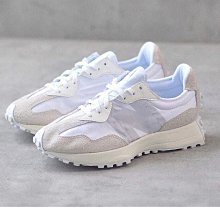 New Balance 327 女鞋 白絲綢 B楦 復古 慢跑 休閒鞋 WS327SFD 歷史價格詳細信息