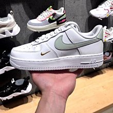 Nike Air Force 1 Mini Gold 女 白 小金勾 四勾 小白鞋 AF1 休閒鞋 FV3654-111 歷史價格詳細信息